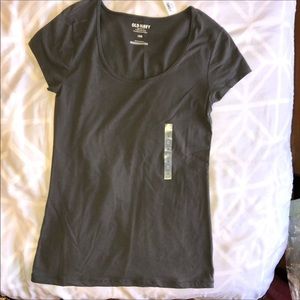 Old Navy Layering Tee Dark Gray